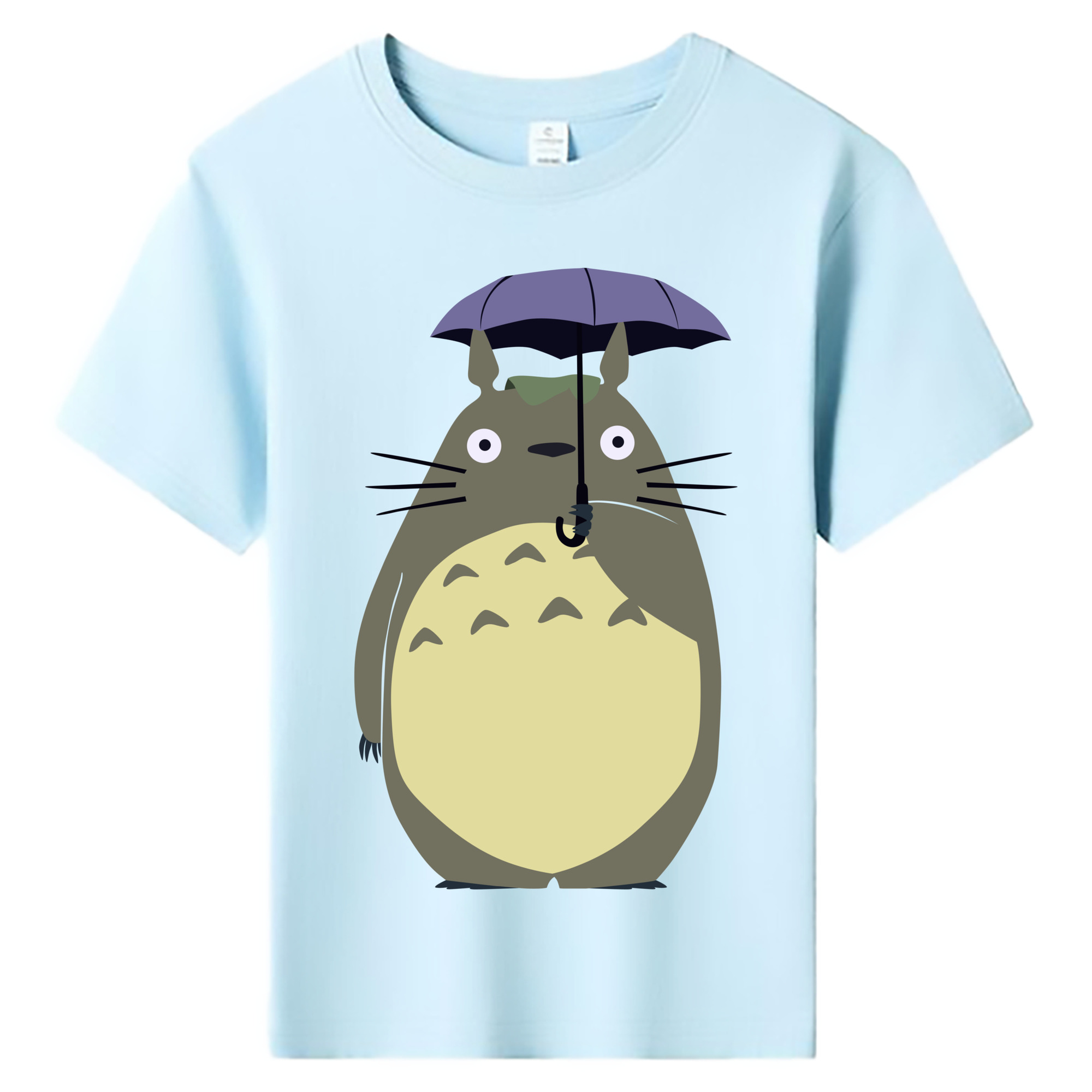 （画像用） となりのトトロ 草壁メイ 草壁サツキ My Neighbor Totoro Satsuki Kusakabe Mei Kusakabe 綿100％キッズTシャツ（フロントプリント）